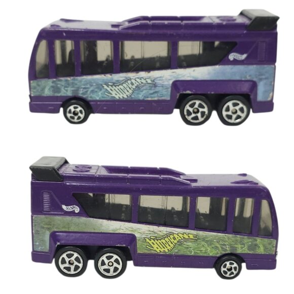Hot Wheels Haulers 1999 Hurricane Bus Volcano Long Hauler Truck Diecast 1:43 Lot - Picture 3 of 9